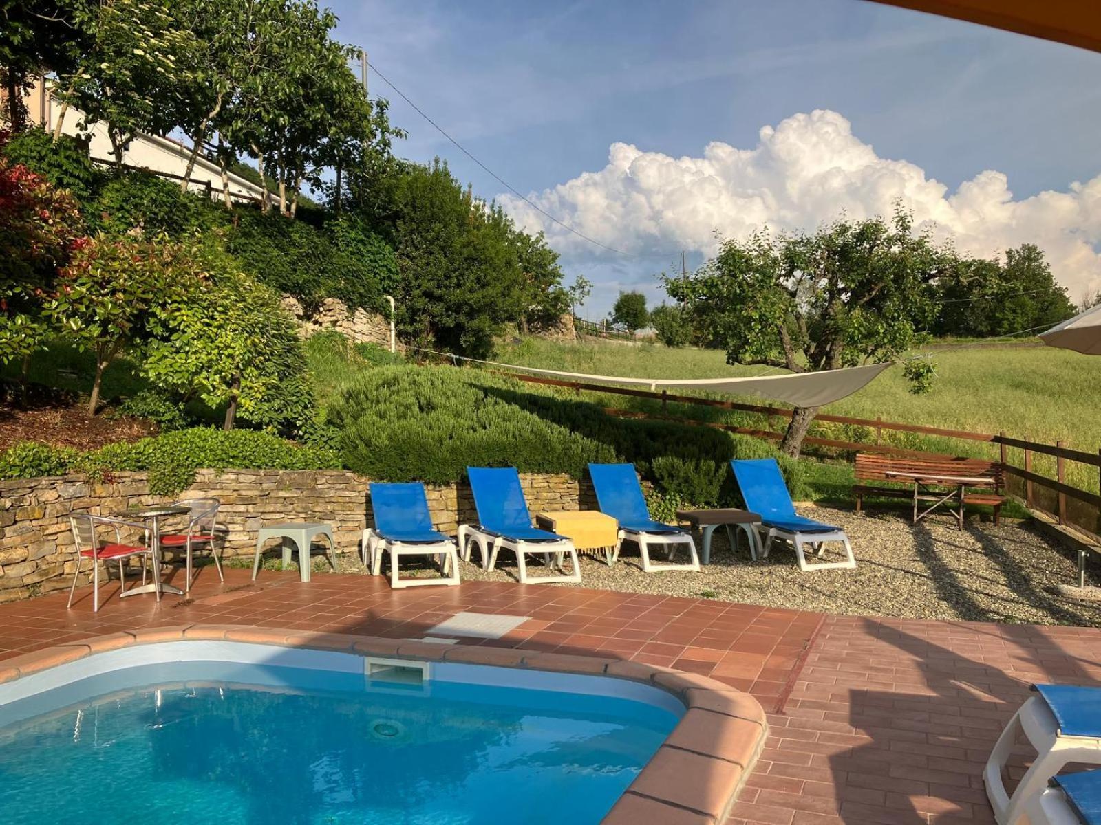 Casa Petra - Casa Tre Stelle - Casa Caneva - Ferien Fuer 6-14 Personen Ponti Exteriér fotografie