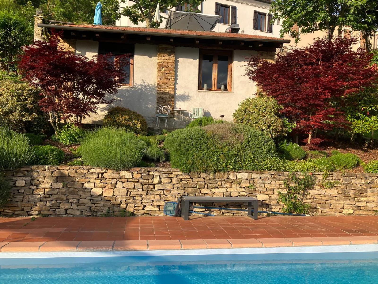 Casa Petra - Casa Tre Stelle - Casa Caneva - Ferien Fuer 6-14 Personen Ponti Exteriér fotografie